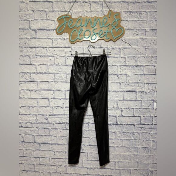 Wilfred Free Daria Pant High Waisted Vegan Leather Leggings Black Size XS - Picture 4 of 14